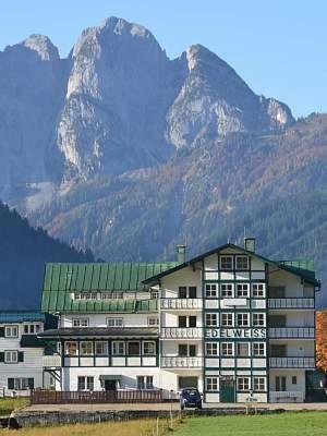 Pension Edelweiss Top 35 Gosau Exterior foto